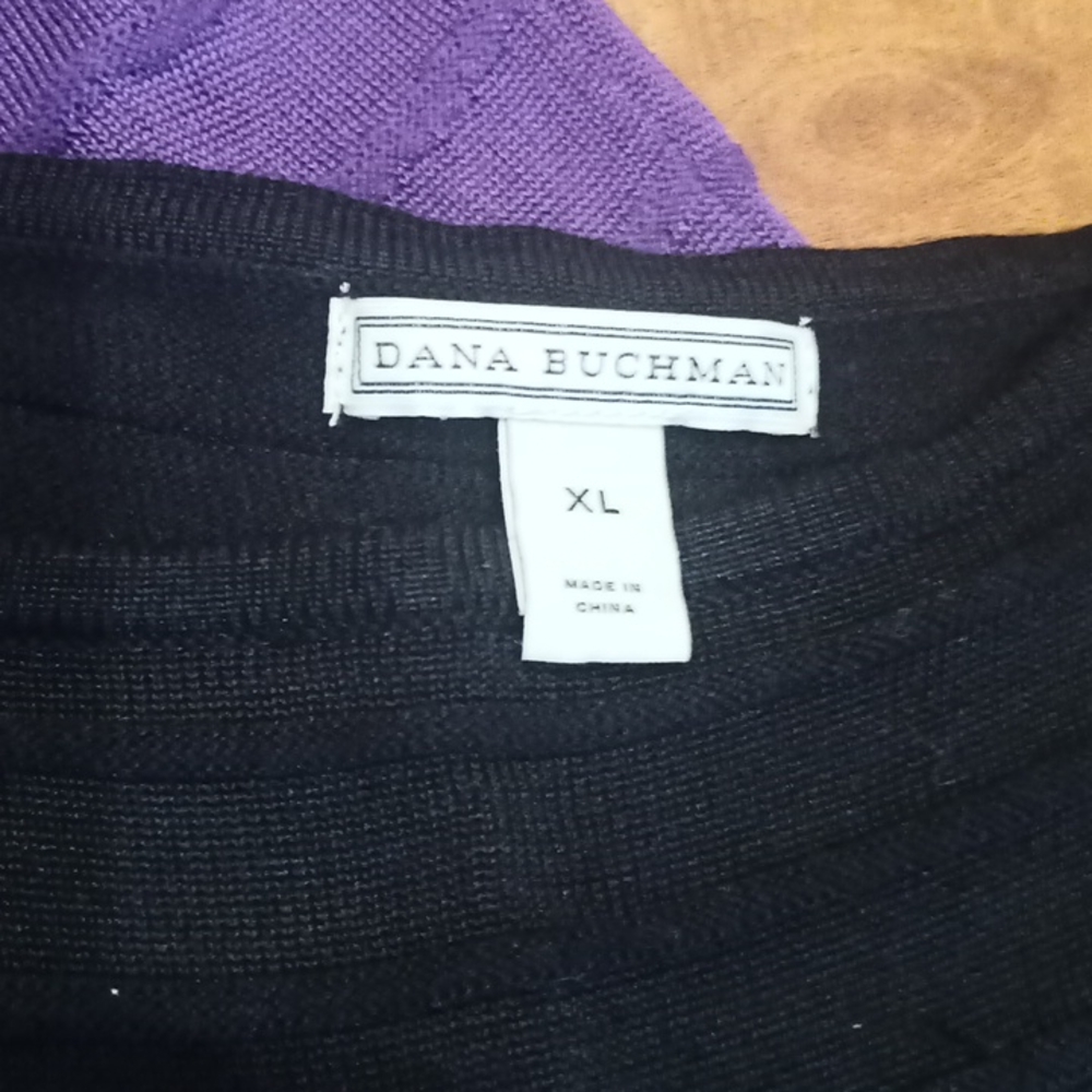 Dana Buchman Bandage Style 3/4 Length Sleeve Sweater Bundle, XL - Picture 3 of 9